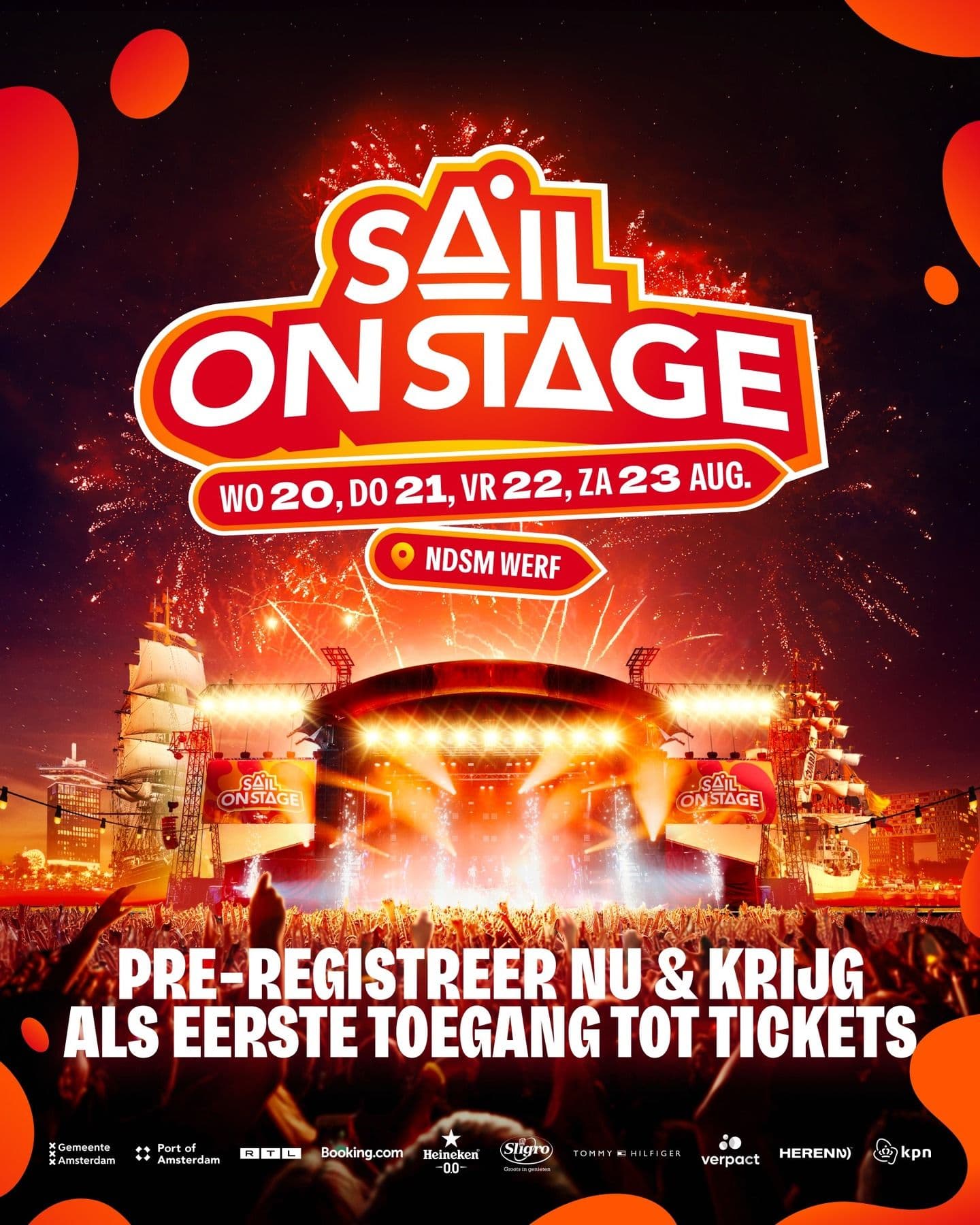 Bigger Waves, Unforgettable Nights: SAIL On Stage! Vier onvergetelijke concerten...