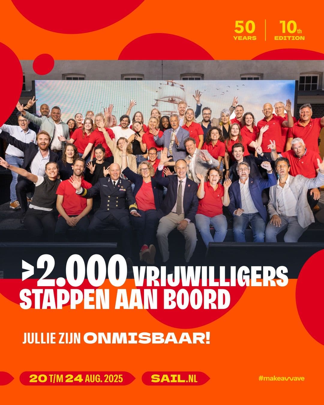 Volunteers are essential for the largest and freely accessible event in the Neth...